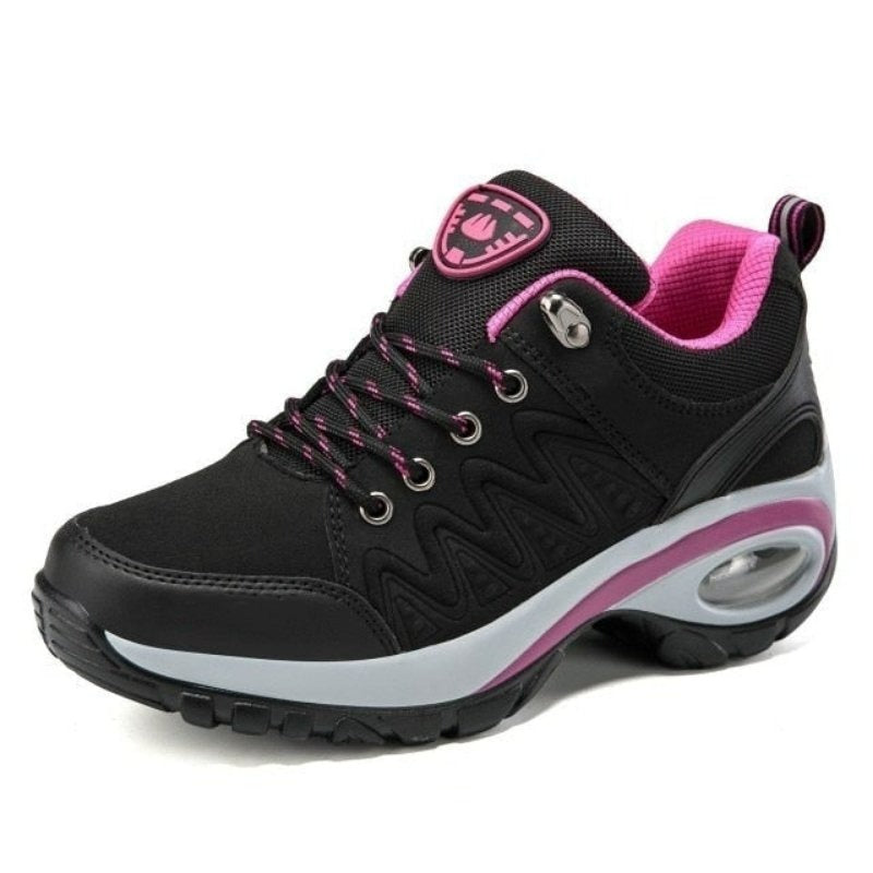 Wanderschuh Delta Ortho - Schwarz Pink