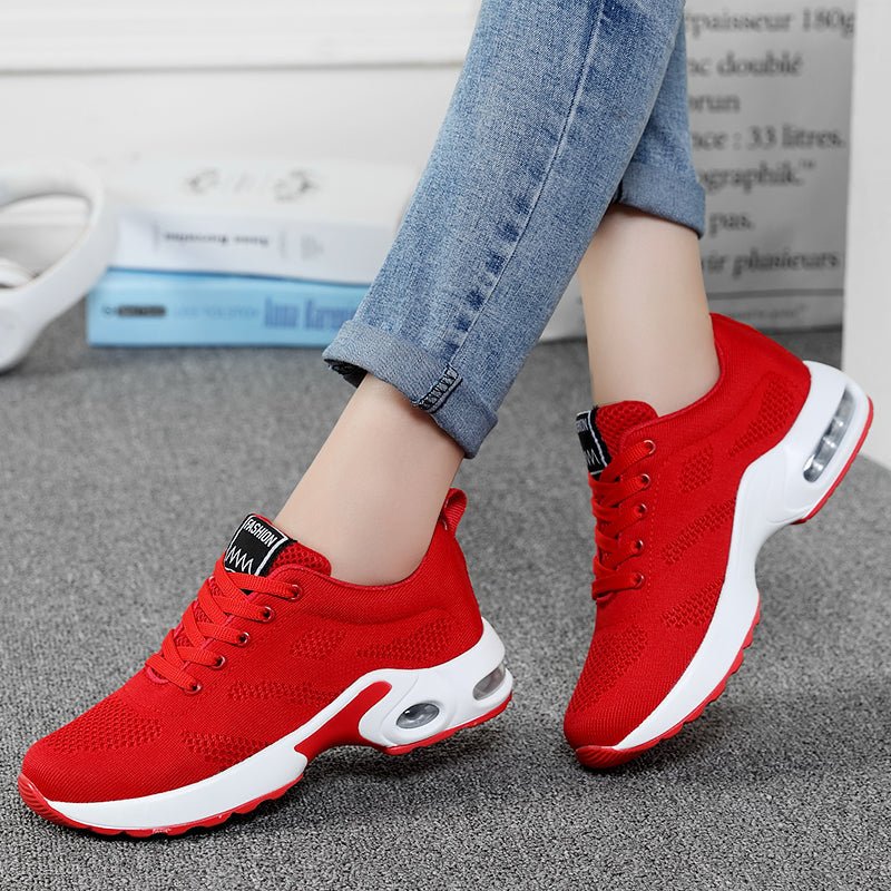 Ortho Cushion Go-Laufschuhe - Rot