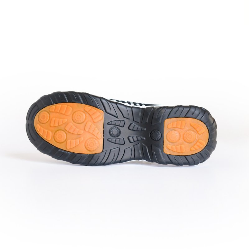 Ortho Stretch Cushion Schuhe - Schwarz Weiß