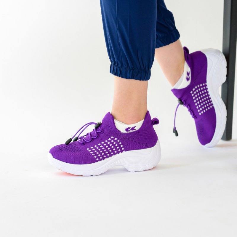 Ortho Stretch Cushion Schuhe - Fuchsia Lila