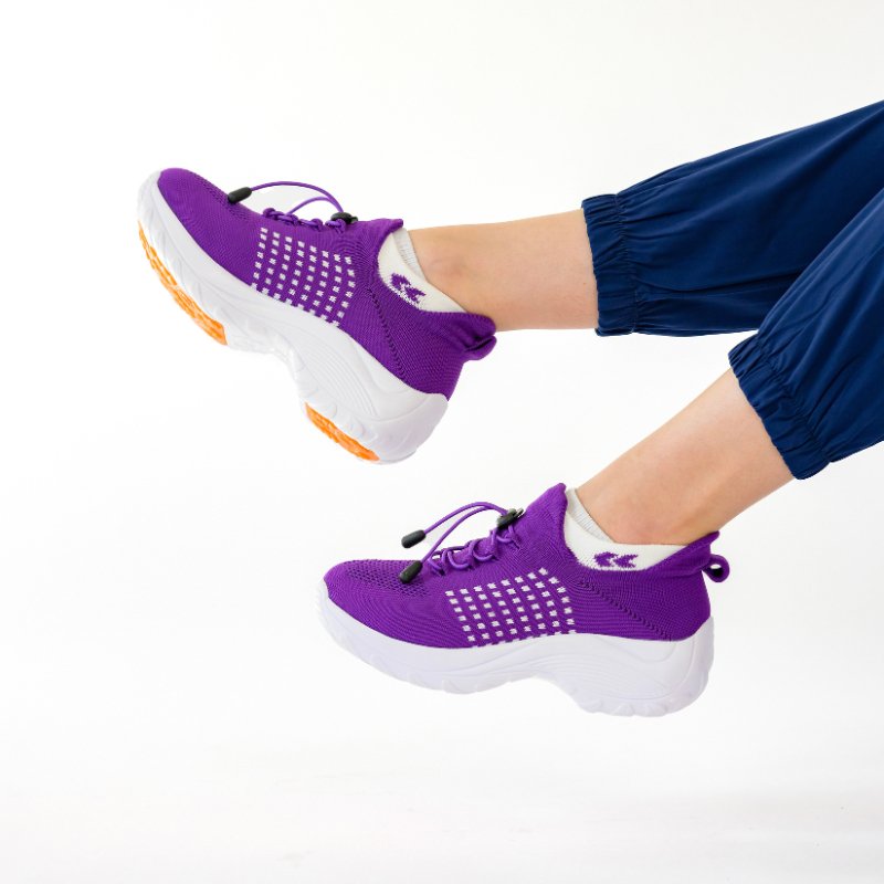 Ortho Stretch Cushion Schuhe - Fuchsia Lila