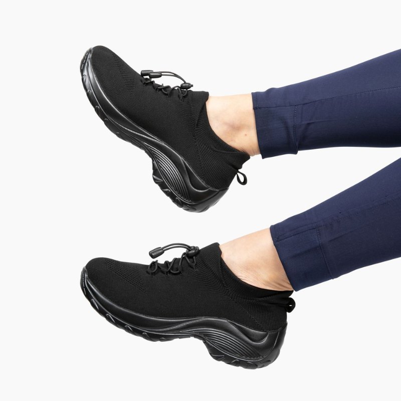 Ortho Stretch Cushion Schuhe - Mitternachtsschwarz