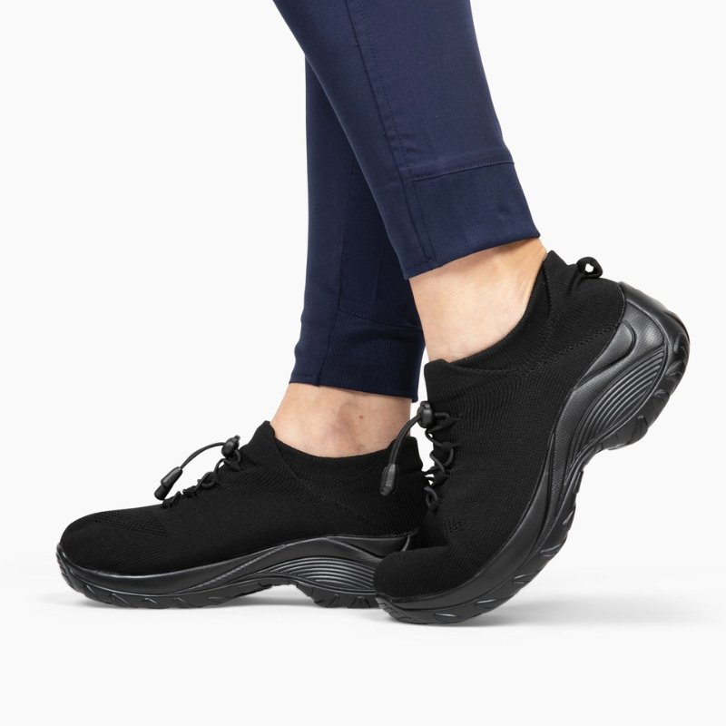 Ortho Stretch Cushion Schuhe - Mitternachtsschwarz