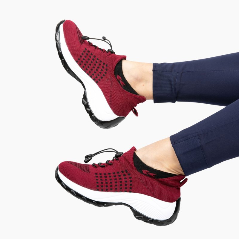 Ortho Stretch Cushion Schuhe - Rot