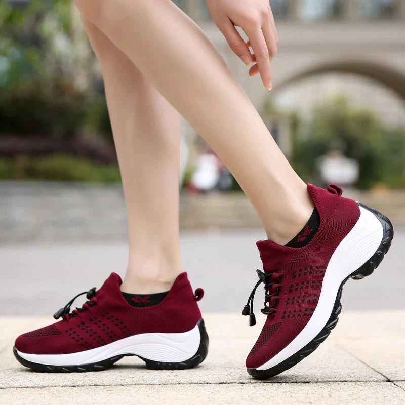 Ortho Stretch Cushion Schuhe - Rot