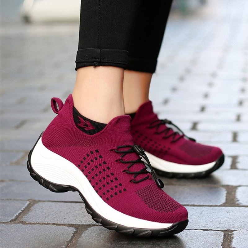 Ortho Stretch Cushion Schuhe - Rot