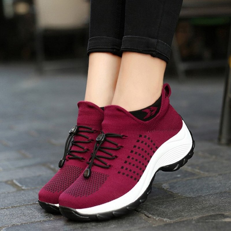 Ortho Stretch Cushion Schuhe - Rot
