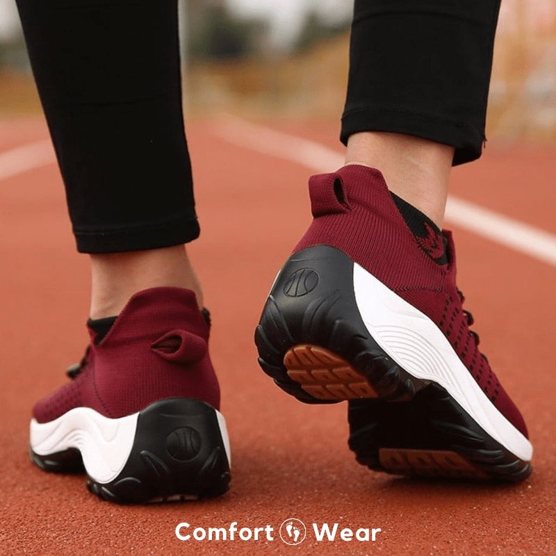 Ortho Stretch Cushion Schuhe - Rot