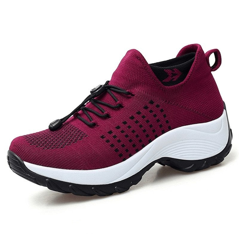 Ortho Stretch Cushion Schuhe - Rot