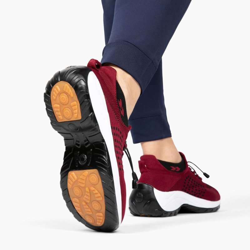 Ortho Stretch Cushion Schuhe - Rot