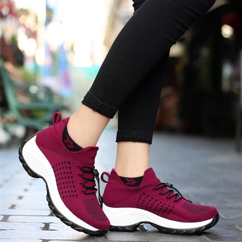 Ortho Stretch Cushion Schuhe - Rot