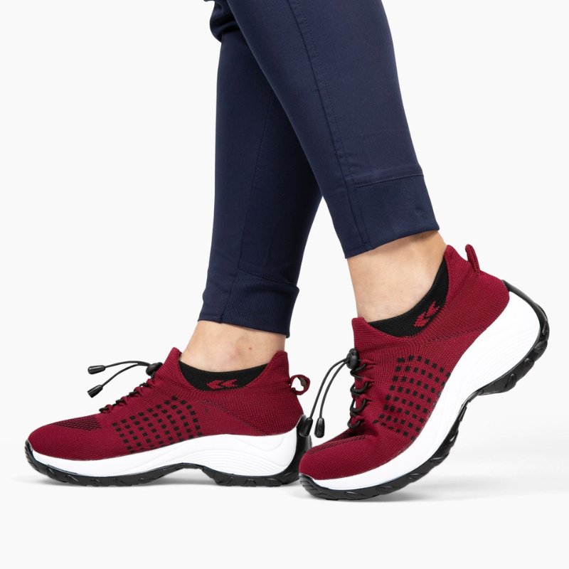 Ortho Stretch Cushion Schuhe - Rot