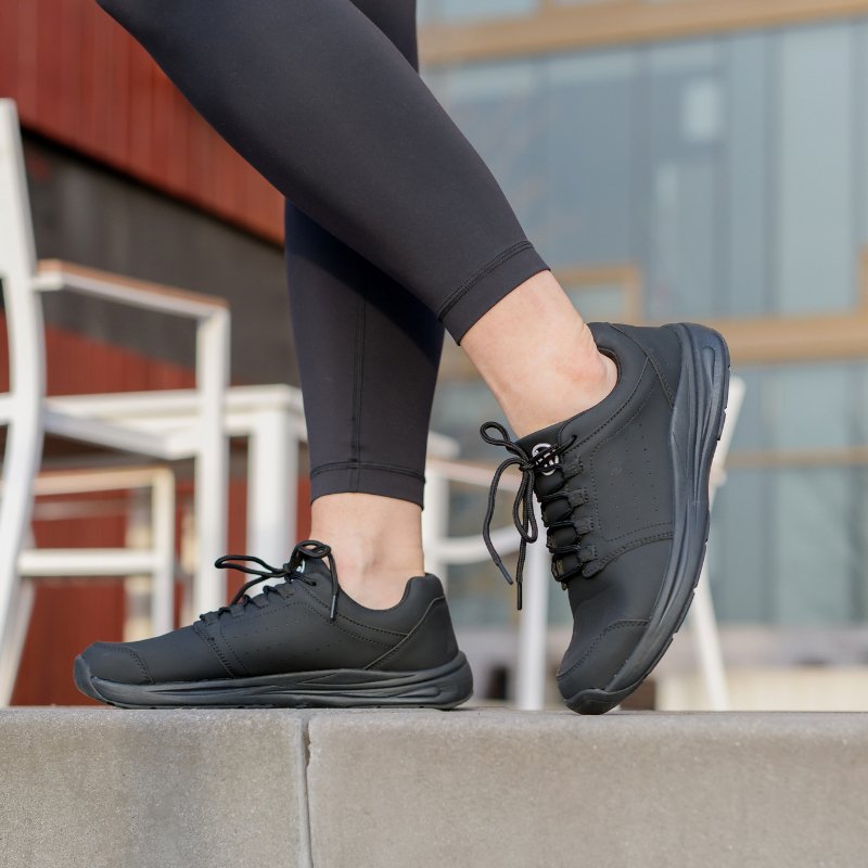 Stride Cushion Schuhe - Mitternachtsschwarz