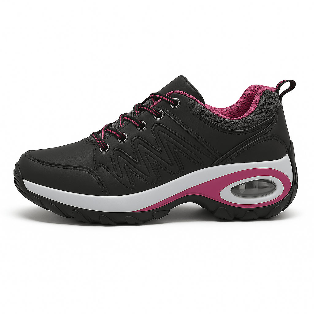 Wanderschuhe Delta Ortho - Grau Rosa